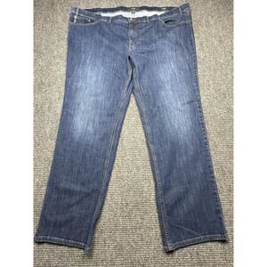 Brax Feel Good Cooper Denim Jeans Mens 50x32 Blue‎ Regular Fit Straight Leg